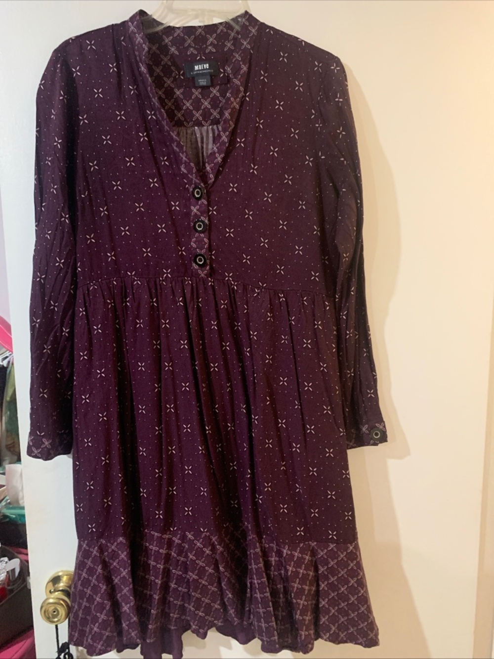 Anthropology Maeve shirt dress size Small